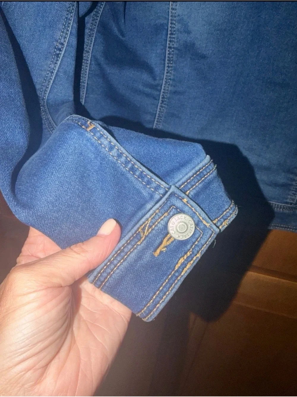 Girls Jackets. Denim Jean Jacket & Fleece Shacket. Youth 10/12. Gently Worn